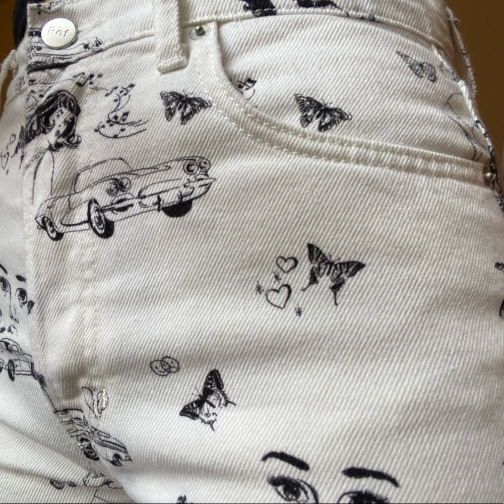 Reformation Joy Ride Pants Worn Once